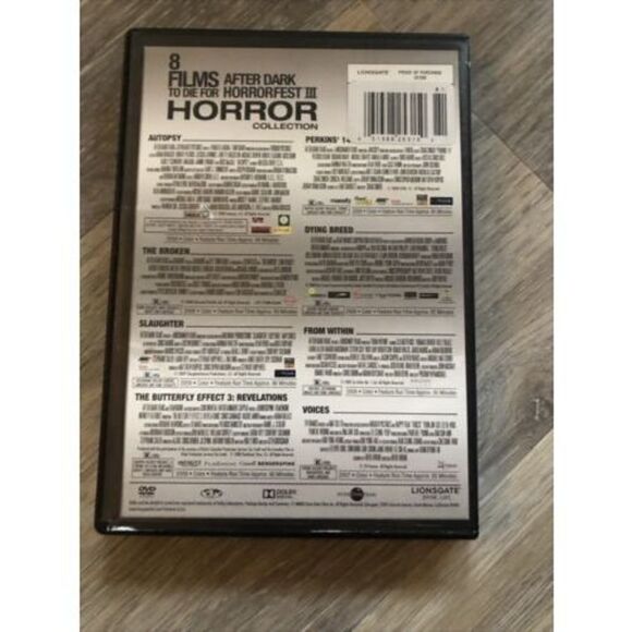 8 Films to Die for After Dark Horrorfest III DVDs.  Slaughter, Voices And More - Picture 3 of 5